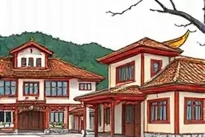 初中语文病句修改体验课封面，稿纸上用红笔圈出成分残缺的位置